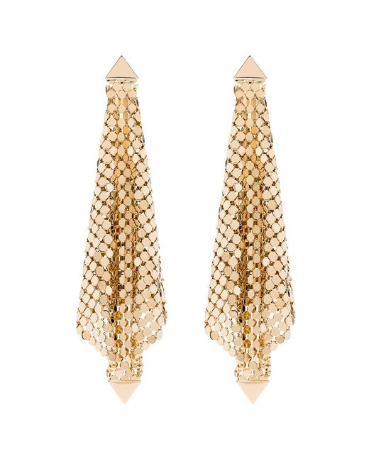 Orecchini di Rabanne in Metallic