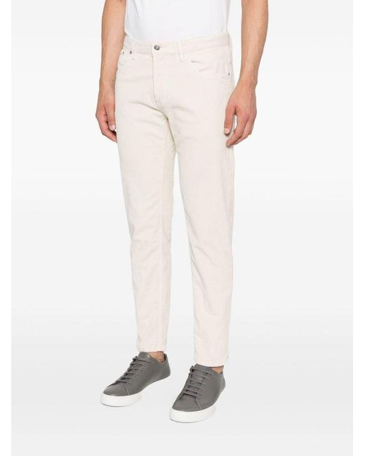 Pantaloni di Dondup in Natural da Uomo
