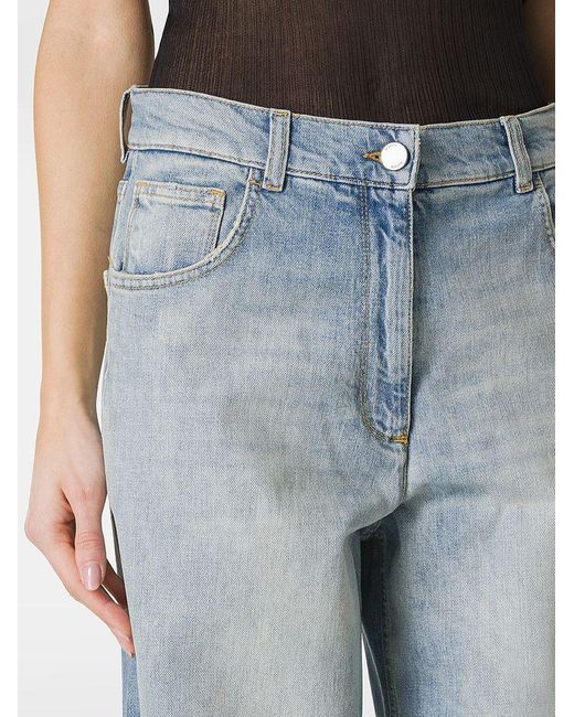| Jeans in cotone stretch lavato loose fit | female | BLU | 44 di Seventy in Blue