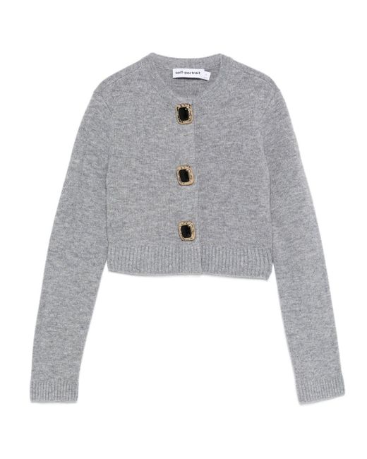 Cardigans di Self-Portrait in Gray