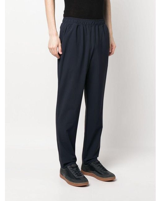 | Pantaloni Michael in tuta in tessuto elasticizzato con logo | male | BLU | XL di Save The Duck in Blue da Uomo