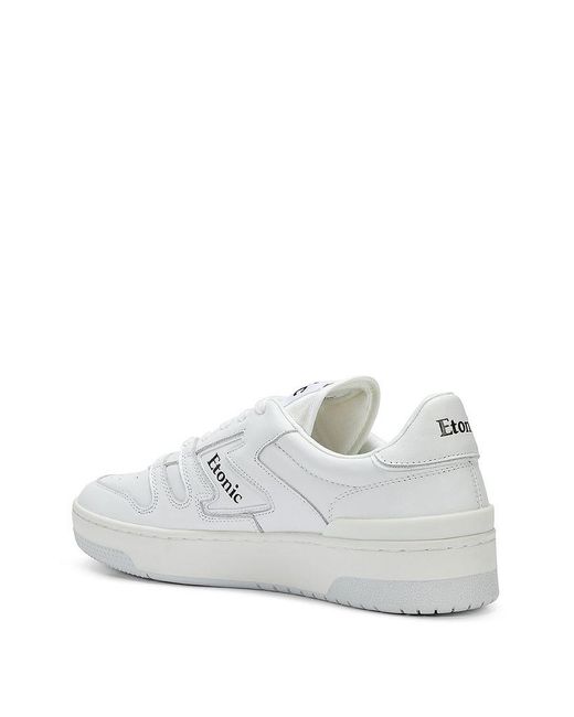 | Sneakers B481 in pelle con logo | male | BIANCO | 46 di Etonic in White da Uomo