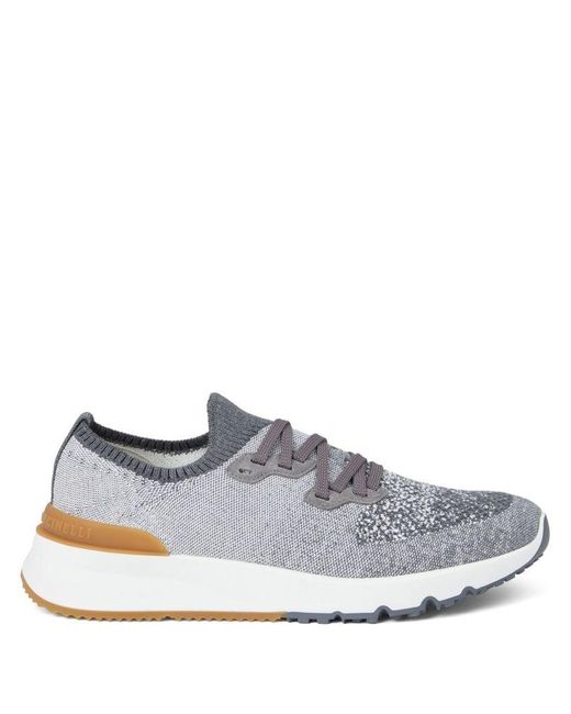 Sneakers di Brunello Cucinelli in White da Uomo