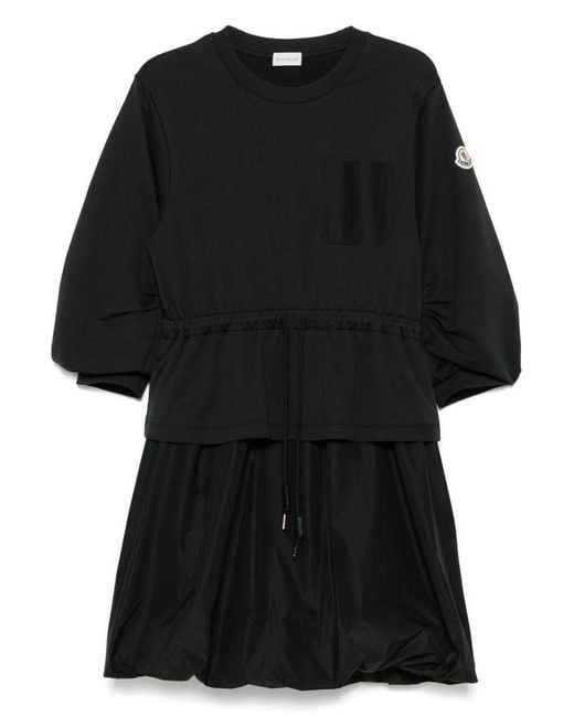 Moncler Black Mini Dress