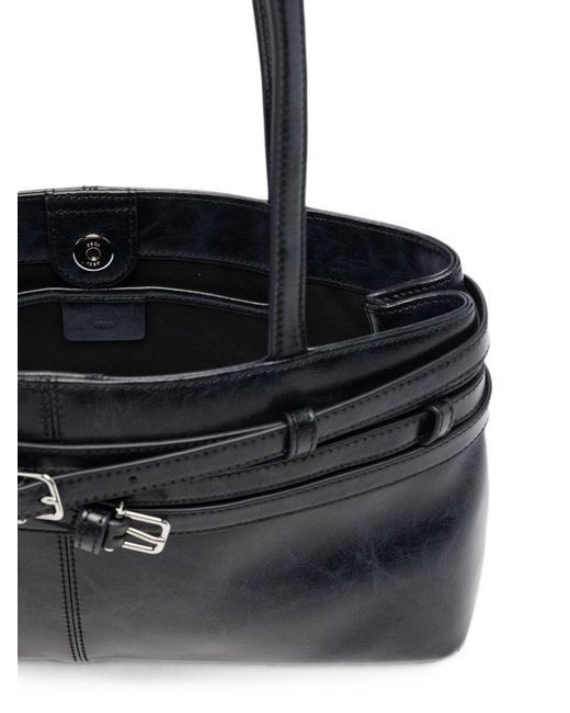 Borsa Shoulder Brocle di OSOI in Black