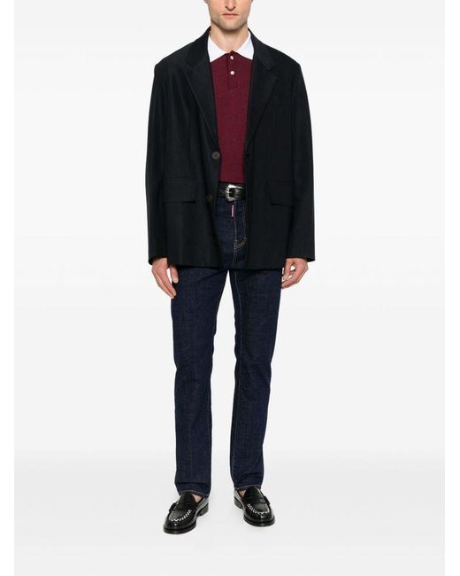 DSquared² Blue Straight Jeans for men