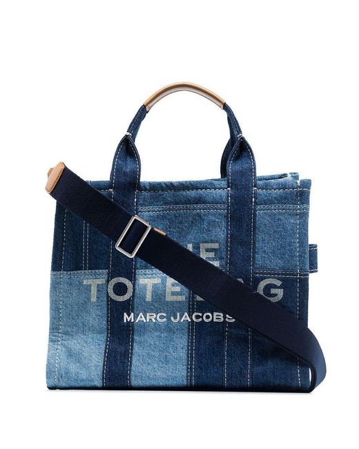 Marc Jacobs Blue 'The Denim Medium' Tote Bag