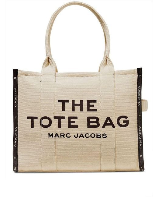 | Borsa grande 'The Jacquard tote bag' in cotone | female | BEIGE | UNI di Marc Jacobs in Natural