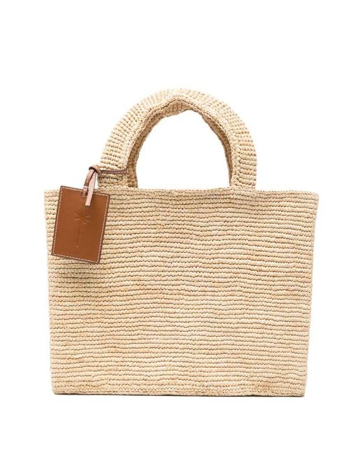 Borsa Tote di Manebí in Natural