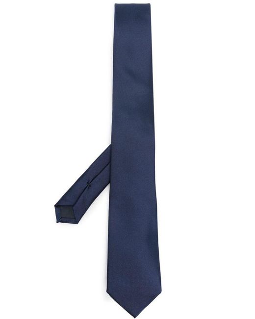 | Cravatta a punta | male | BLU | UNI di Daniele Alessandrini in Blue da Uomo