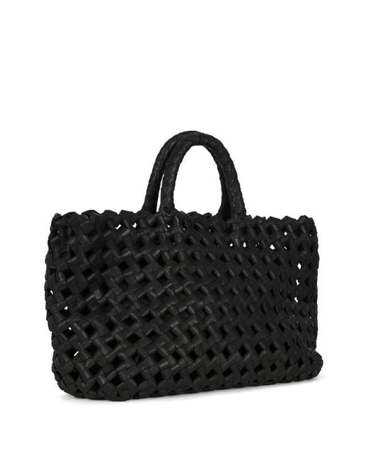 Borsa Regina Nero di VISONA in Black