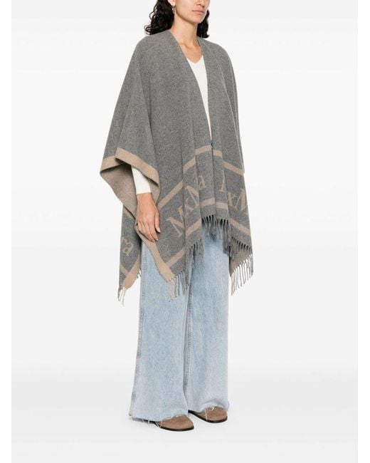 Max Mara Gray Studio Hilde Cape