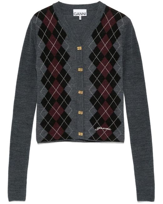 Ganni Black Sweaters