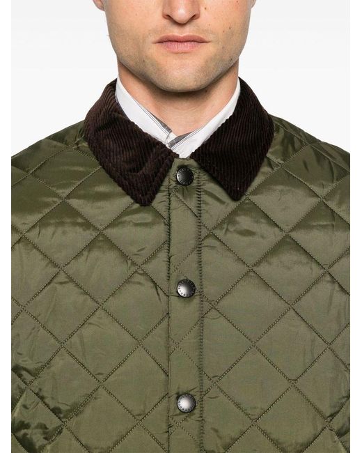 Barbour Green 'Heritage Liddesdale' Quilted Jacket for men