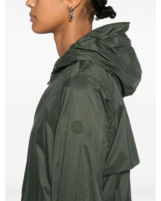 Save The Duck Green Parka With Hood
