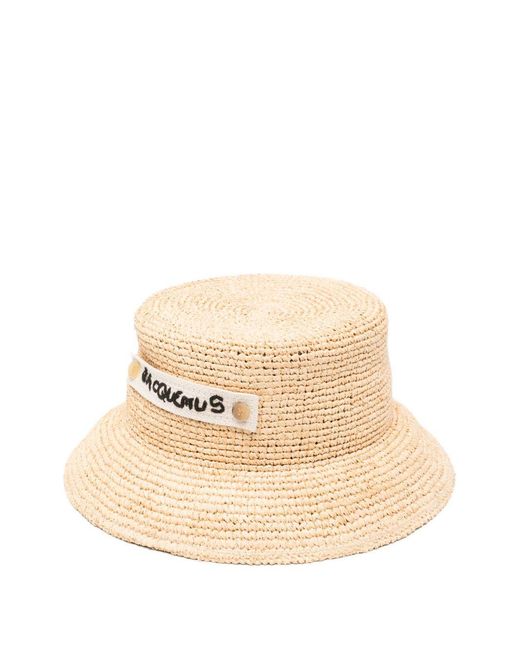 Cappello Bucket di Jacquemus in Natural da Uomo