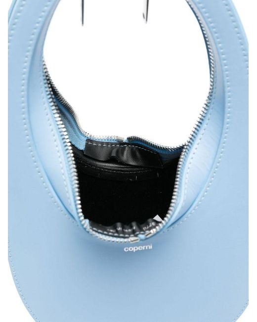 Borsa 'Mini Swipe' di Coperni in Blue
