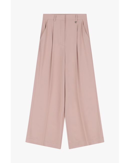 Pantalon Palazzo Taille Haute Dixie en coloris Pink