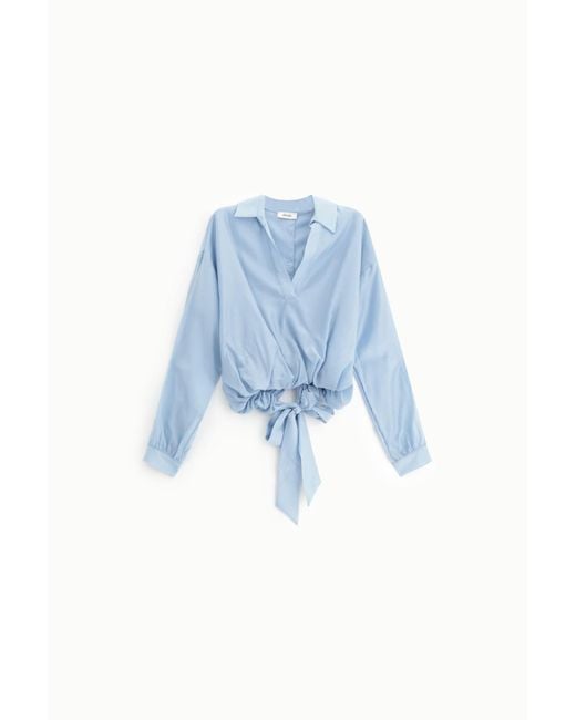 Blouse À Col Classique Et Manches Longues Dixie en coloris Blue