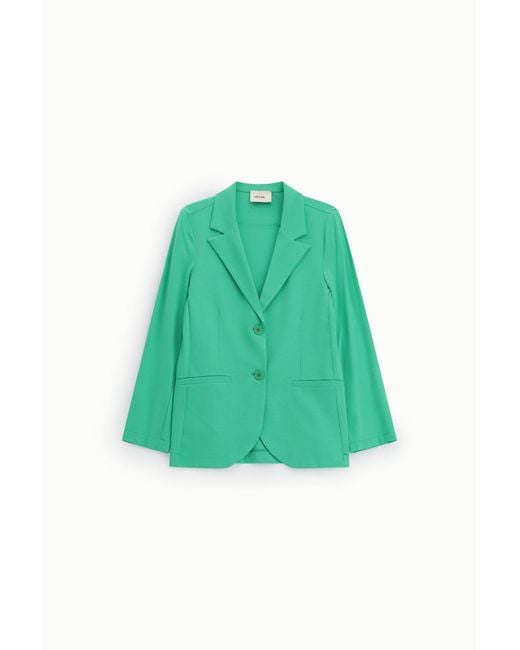 Blazer Croisé À Revers Classique Et Poches Dixie en coloris Green