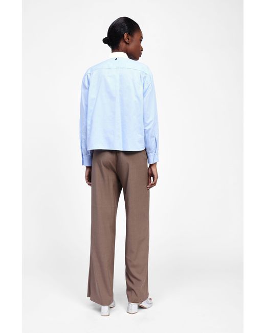 Pantalon Palazzo Taille Haute Dixie en coloris Natural