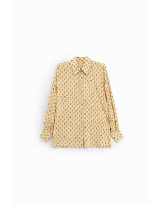Chemise Coupe Regular À Motif Géométrique Dixie en coloris Natural