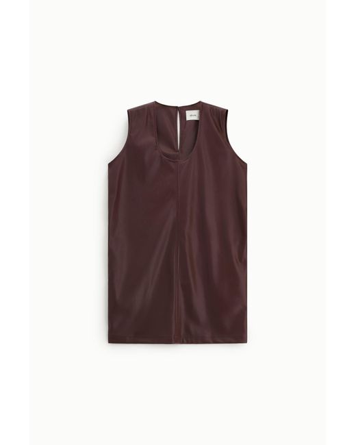 Robe Courte Sans Manches À Zip Arrière Dixie en coloris Purple
