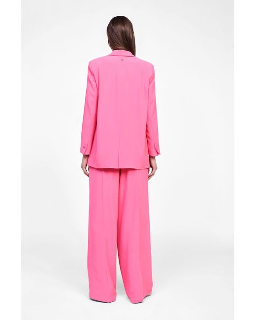Pantalon À Jambe Large Uni Dixie en coloris Pink