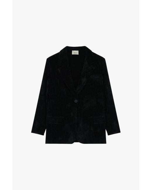 Outer Jackets Monopetto Con Tasche A Patta di Dixie in Black