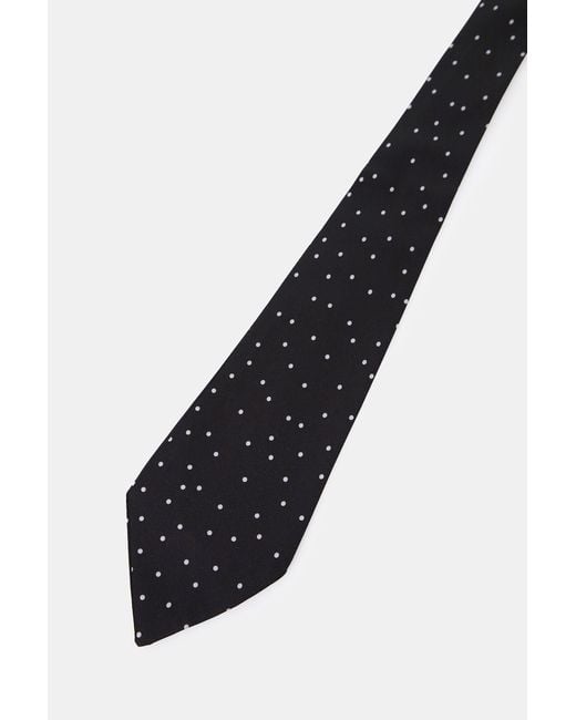 Cravatta Con Motivi A Pois di Dixie in Black
