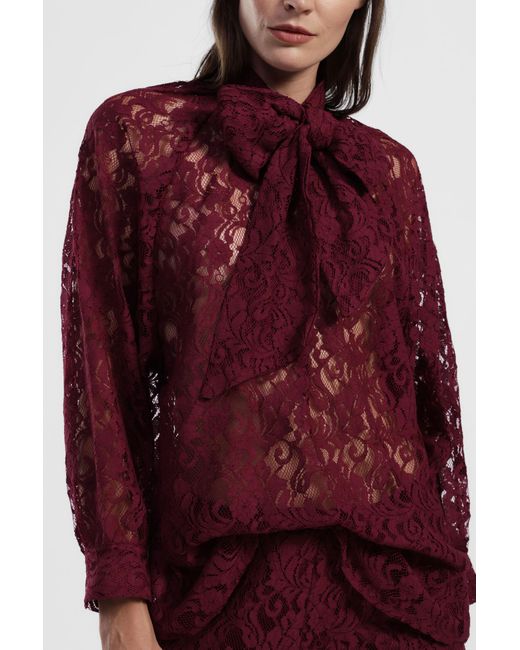 Camicia di Dixie in Red