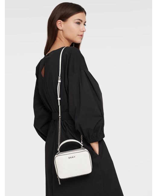 dkny white crossbody bag