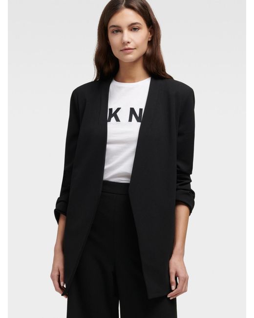dkny black blazer