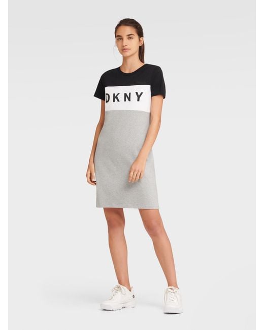 dkny tshirt dress