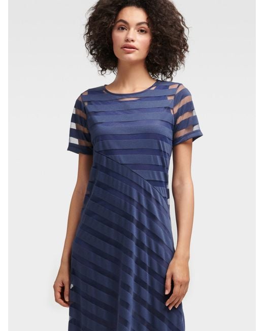 dkny stripe dress