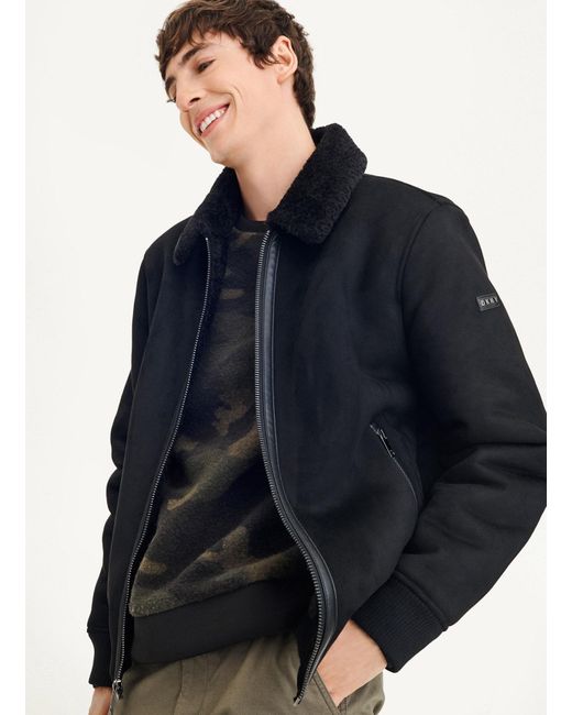 dkny sherpa jacket