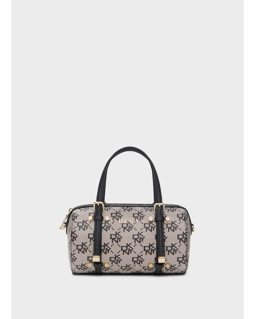 DKNY Bo Town & Country Mini Duffle Crossbody Bag In Black Size 5 Lyst