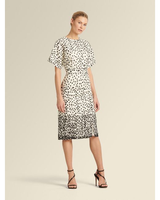 dkny polka dot dress