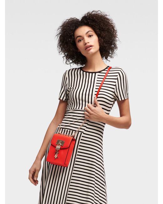 dkny elissa leather crossbody