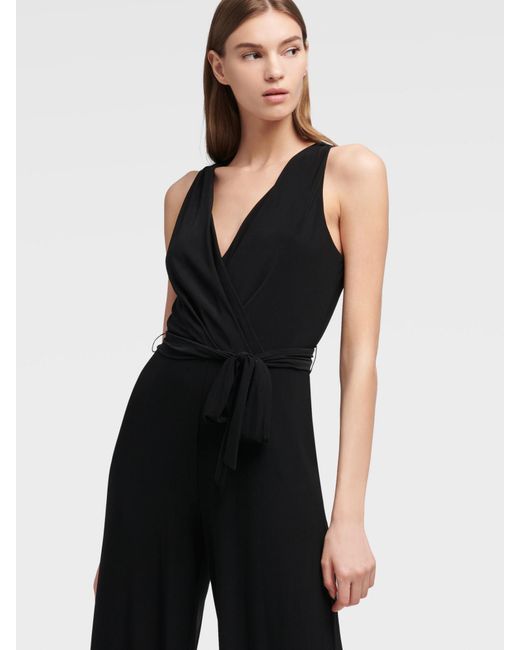 dkny black jumpsuit