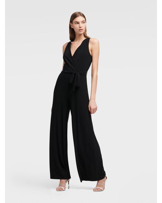 dkny black jumpsuit