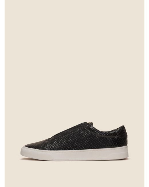 dkny black slip on sneakers