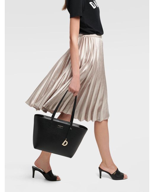Dkny logo charm tote shop