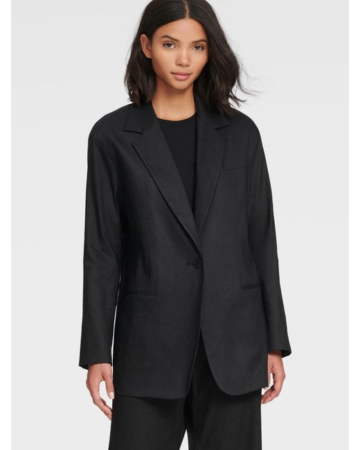 linen boyfriend jacket