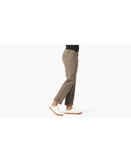Slim Fit Smart 360 Flex Workday Khaki Pants Dockers de hombre de color Black