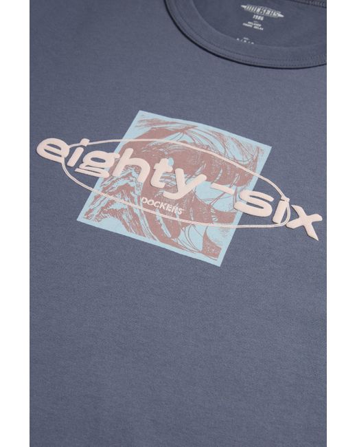 Eighty - Six Crewneck Tee, Relaxed Fit Dockers de hombre de color Black