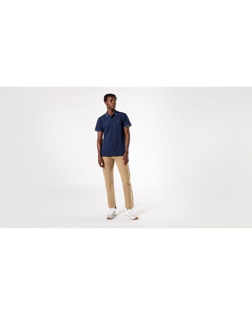Slim Fit Smart 360 Flex Alpha Khaki Pants Dockers de hombre de color Black