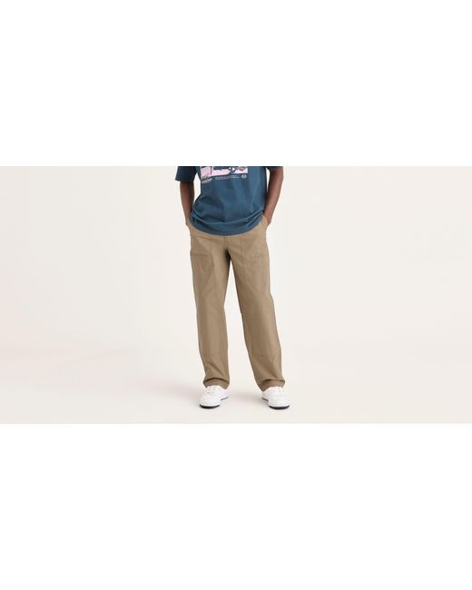 Eighty - Six Utility Pants, Loose Fit Dockers de hombre de color Black