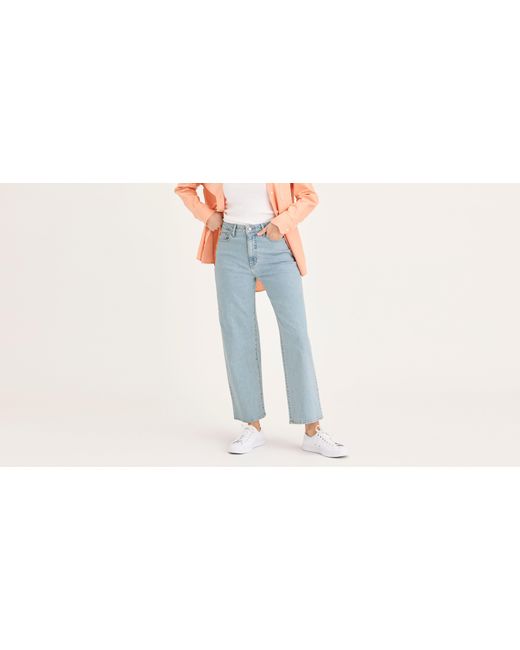 High Straight Sutter Pants Dockers de color Black