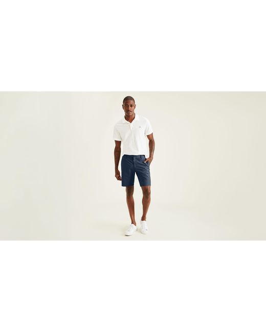 Straight Fit Ultimate Shorts Dockers de hombre de color Black